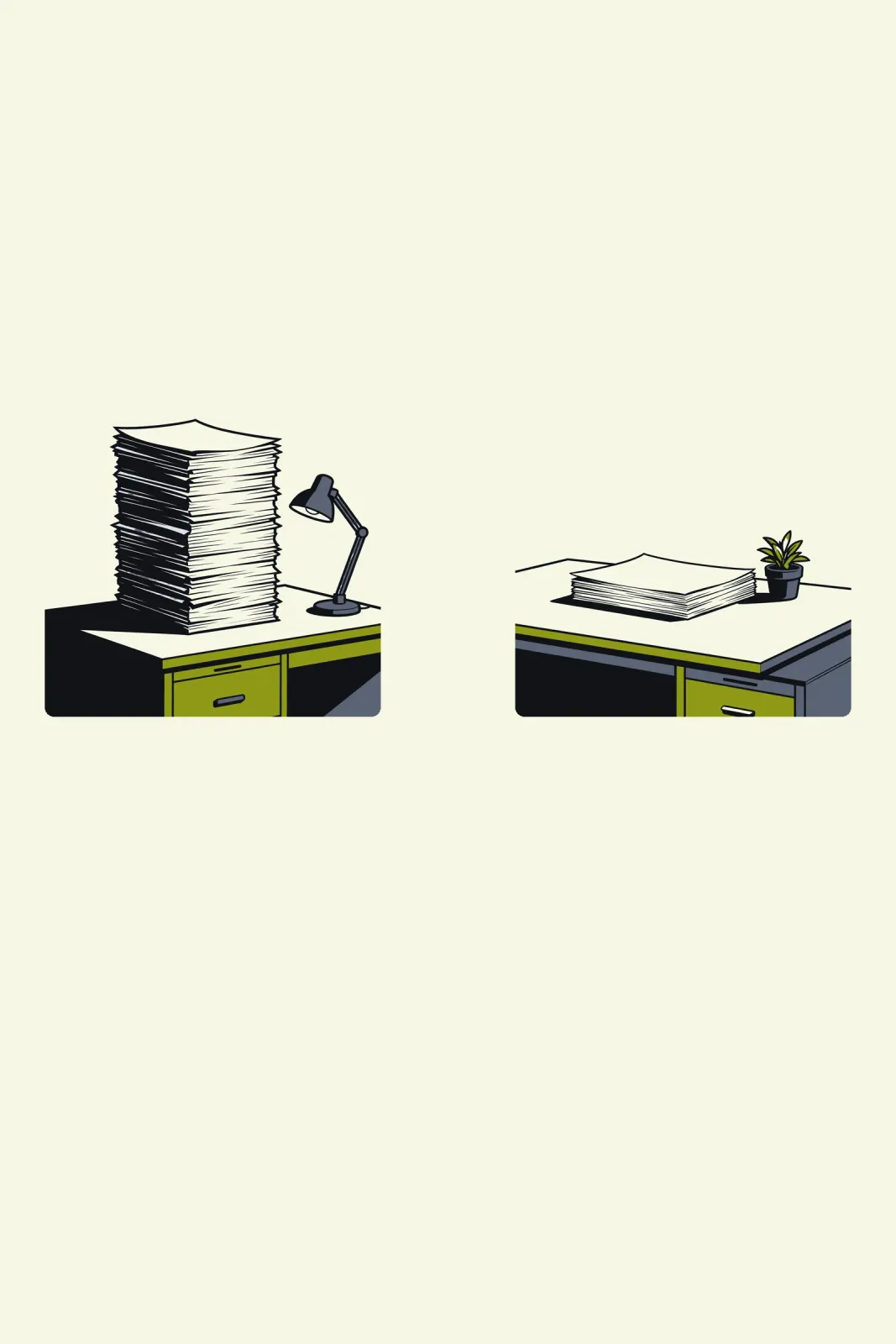 Infografía: dos ajustes en la impresora, doble cara y blanco y negro por defecto, recortan cerca del 30 % del papel, pasando de hasta 10.000 a unas 7.000 hojas al año