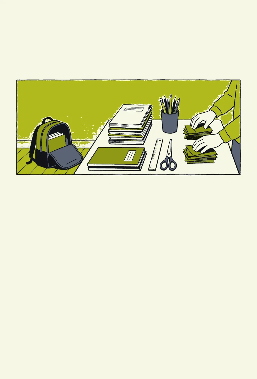 Infografía: los 550 euros que cuesta por hijo la vuelta al cole, de los que 90 son de papelería, y las tres palancas para reducir la factura